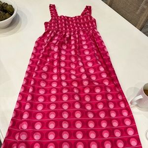 Zara maxi smocked top sleeveless Sun dress
